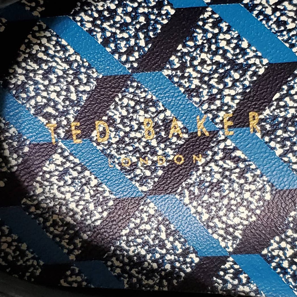 NIB Ted Baker London Leather Sneakers - Brown Size 7 - Picture 4 of 9